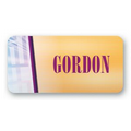 Rectangle Full Color Personalized Badge (FCP) 1" x 2"